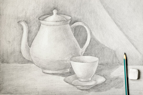 STILL LIFE DRAWING - FEATURING ABI DEAN